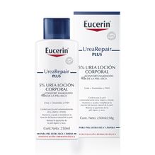 Loción corporal Eucerin UreaRepair PLUS 5% para piel seca x 250 ml