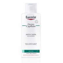 Shampoo gel anticaspa Eucerin DermoCapillaire para dermatitis seborreica x 250 ml