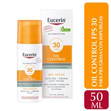Protector solar Eucerin Oil Control Sun Gel Toque Seco FPS 30 para piel grasa x 50 ml