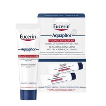 Pomada reparadora Eucerin Aquaphor para piel seca 2x10 ml