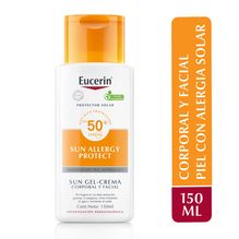 Protector solar facial y corporal en crema Eucerin Allergy Protect FPS 50+ x 150 ml