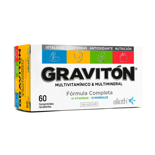 Graviton Multivitamínico y Multimineral 60 Comprimidos