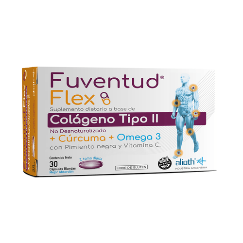 Fuventud Flex colágeno tipo ii 30 Capsulas Blandas