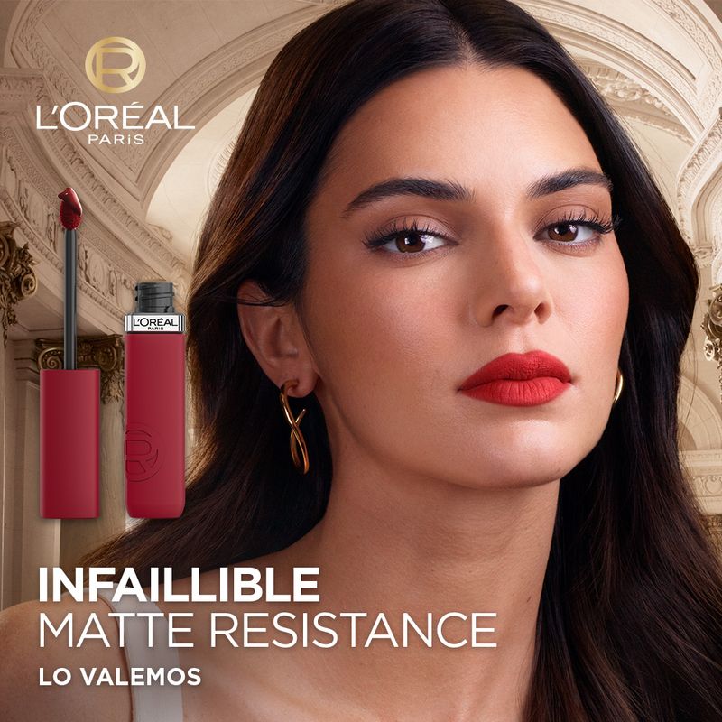 Labial Líquido L'Oréal Paris Farmaplus Infallible Le Matte Resistance ...