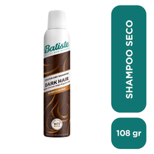 Shampoo Seco Aerosol Batiste Dark Hair Castaño Oscuro 108g