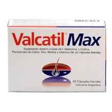 Valcatil Max Anticaida Del Cabello Panalab 30 Capsulas