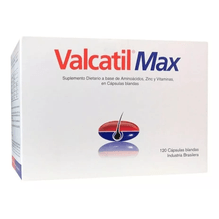 Valcatil Max Caída Del Cabello Panalab 120 Cápsulas Blandas