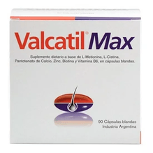 Valcatil Max Caida Del Cabello Panalab 90 Cápsulas Blandas