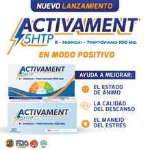 Activament 5htp Mejora El Estado De Animo 30 Comprimidos