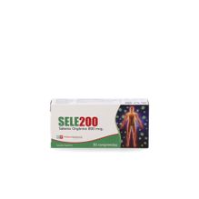 Sele200 Selenio Orgánico antioxidante 30 Comprimidos