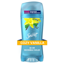 Secret Antitranspirante Barra Invisible Vainilla Mujer 73g