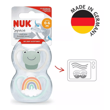Chupete Nuk Space 0 A 6 Meses - Set De 2 Unidades