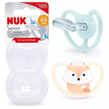 Chupete Nuk Space 0 A 6 Meses - Set De 2 Unidades