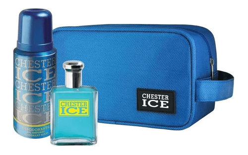 Chester Ice Neceser Perfume Hombre Edt 60Ml + Desodorante 150Ml