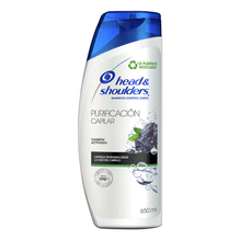 Shampoo Head & Shoulders Purificación Capilar Carbón 650ml