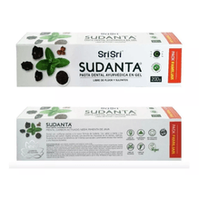 Pasta Dental Vegana Gel Sudanta Sri Sri Sin Tacc 200g