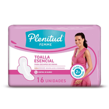 Plenitud Femme Toallita Femenina Esencial Larga 16 Unidades