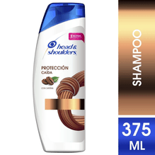 Shampoo Head & Shoulders Protección Caída Con Cafeína 375ml