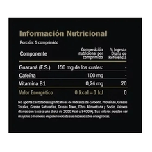Bio Cafeina Biogreen Guarana Vitamina B1 60 Comprimidos