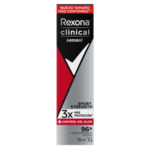 Antitranspirante Rexona Clinical Sport Strenght en Aerosol 150ml