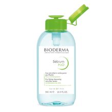 Agua Micelar Bioderma Sébium H2o Piel Grasa bomba inversa 500ml
