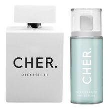 Set Perfume Cher Diecisiete 100ml Edp + Body Splash 75ml