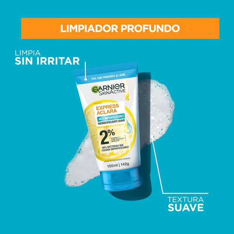 Garnier-Limpiador-Express-Aclara-Anti-imperfecciones-X-150ml