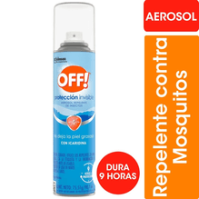 Repelente Mosquitos Off! Protección Invisible Aerosol 98.7ml