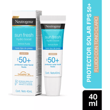 Protector Solar Neutrogena Hydro Boost Tono Claro Fps50 40ml