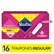 Tampón Nosotras Digital Regular Flujo Moderado 16 Unidades