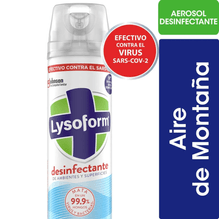 Lysoform Aire De Montaña Desinfectante De Ambientes 380ml