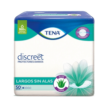 Protector Diario Tena Discreet Largo Sin Alas 50 Unidades