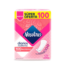 Protectores Diarios Nosotras Multiestilo Con Caléndula 100 unidades