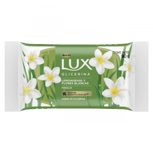 Jabón En Barra Lux Glicerina Lemongrass Y Flores Blancas 90g