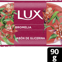 Jabón De Tocador Lux En Barra Glicerina Bromelia 90g