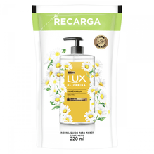 Jabón Líquido Lux Glicerina Manzanilla Refil 220ml Doypack
