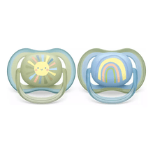 Chupetes Philips Avent Ultra Air Scf085/58 0-6 Meses 2 Unidades