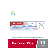 Antimicotico Empecid Pie  Anestésico y Antipruriginoso local Crema 15g