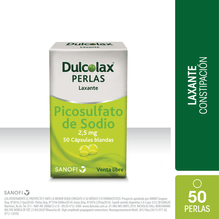 Dulcolax Perlas Laxante 50 cápsulas blandas