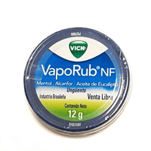Vick Vaporub Lata Mentol Alcanfort Eucalipto Ungüento 12g 12 unidades