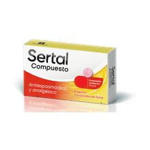 Sertal Compuesto VL Antiespasmódico y Analgésico 20 comprimidos recubiertos