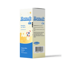 Ibutenk 4% Ibuprofeno Analgésico Antifebril Antiinflamatorio 100ml suspensión