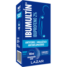 Ibumultin Ibuprofeno 2% Analgésico Antifebril suspensión 100ml