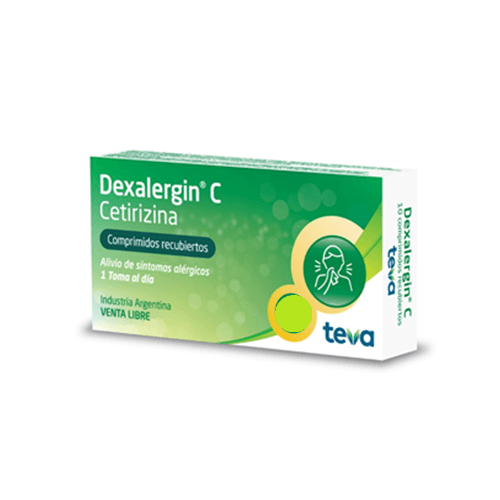 Dexalergin Farmaplus C Alivio de Síntomas de Alergia 20 comprimidos ...