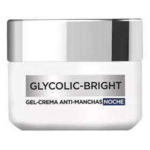 Loreal París Gel Crema Noche Anti manchas Glycolic Bright 50ml