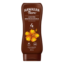 Hawaiian Tropic Tanning Protector Solar Loción FPS 4 240ml