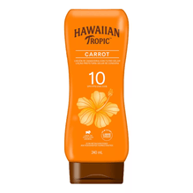 Hawaiian Tropic Protector Solar Tanning Carrot Lotion 10 Fps 240ml