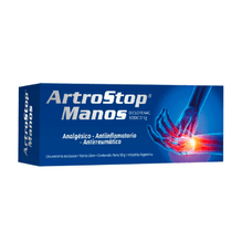ArtroStop Manos Analgésico Antiinflamatorio Antirreumático Gel 50g