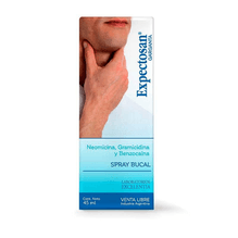 Expectosan Garganta Alivia el Dolor de Garganta y Boca Spray Bucal 45ml
