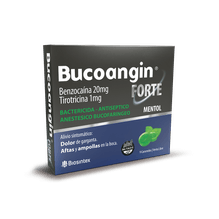 Bucoangin Forte Caramelos Antibióticos Anestésicos Mentol 9 unidades